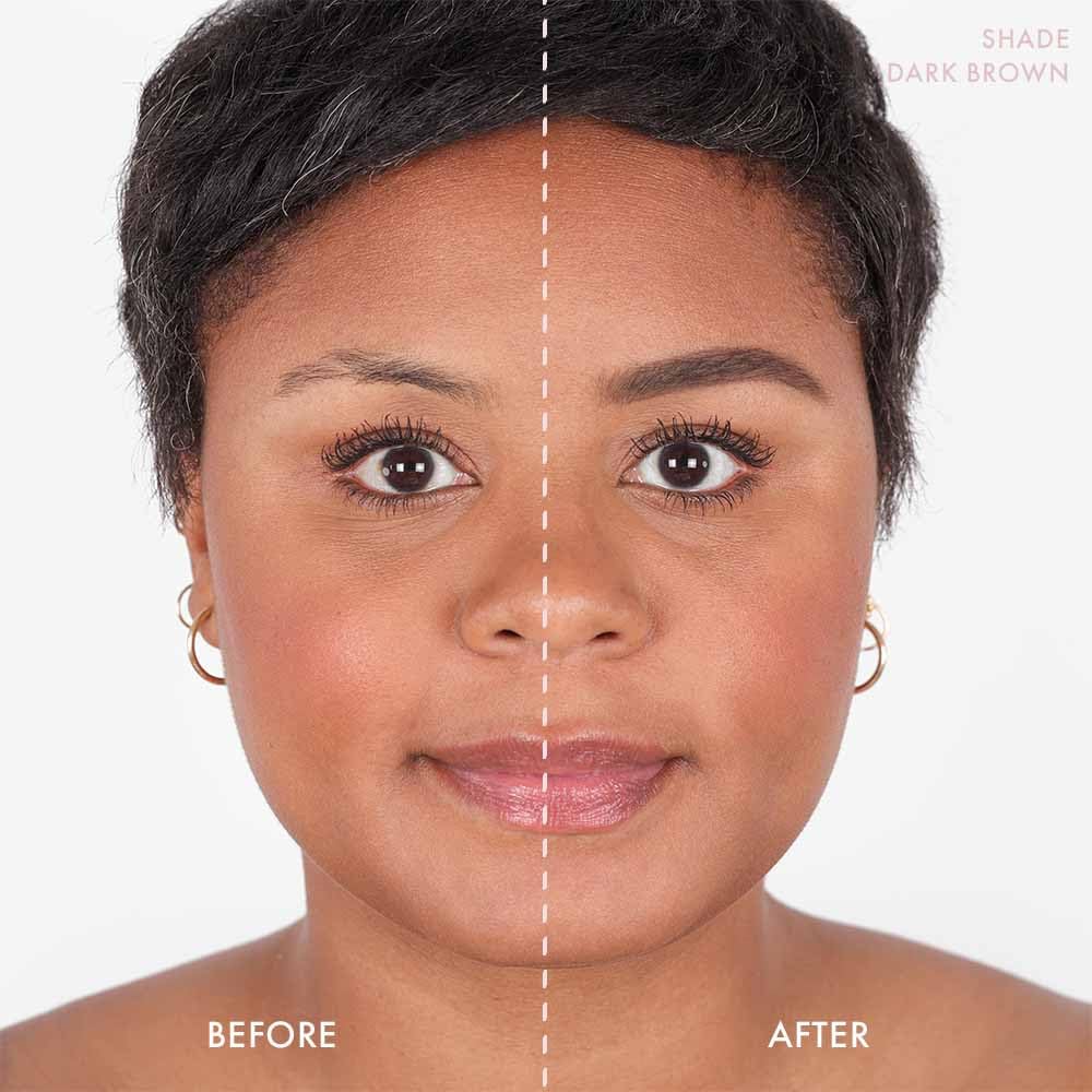 Wander Beauty Clear Brow Gel defining brows with hold.