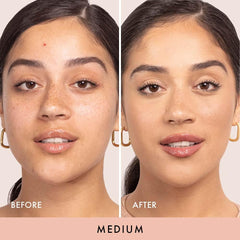 Wander Beauty Wanderlust Powder Foundation offers buildable coverage for day-to-night looks.