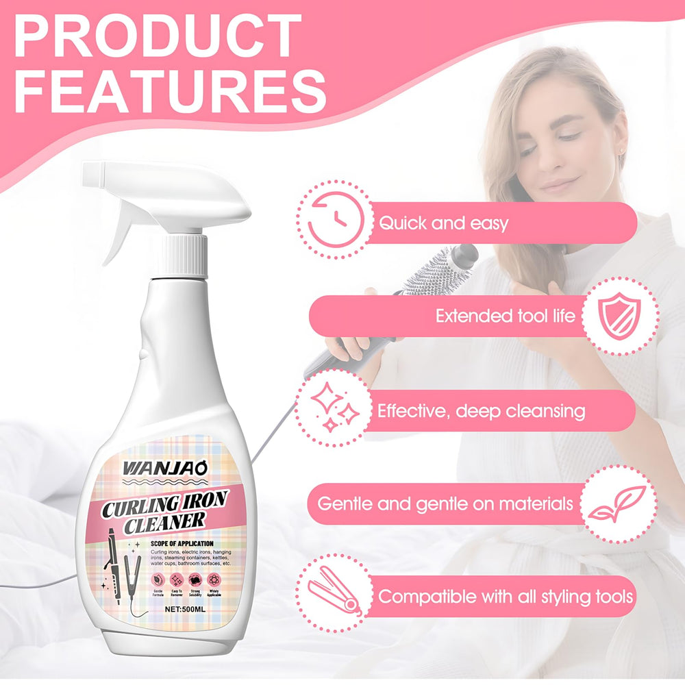 WANJAO cleaner is safe for electric and hanging irons.