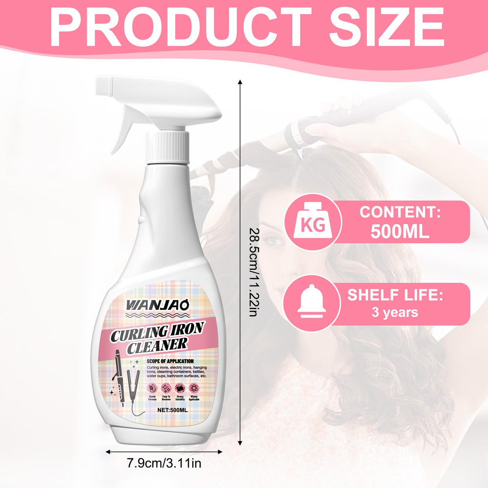 Spray, wipe, rinse—easy steps with WANJAO cleaner.