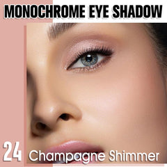 WanTuoluo rose-gold shimmer eyeshadow offers a sheer glow on lids for versatile wear.