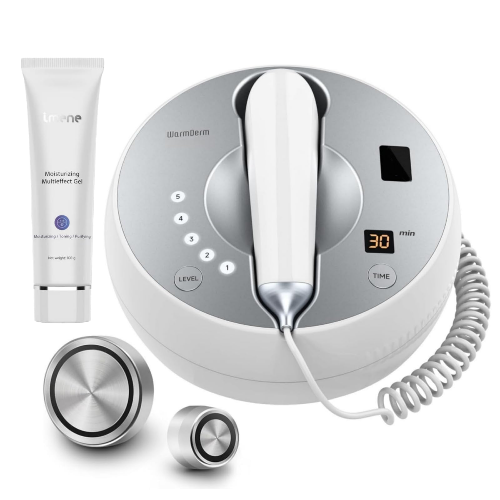 WarmDerm EP-400 front view for at-home skin tightening and convenience.