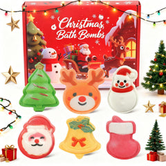 WARMLIFE Christmas bath bomb jingle bell in a tub, ready for festive fun