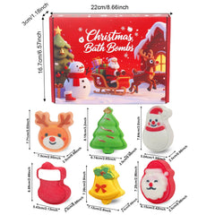 WARMLIFE Christmas stocking bath bomb, perfect stocking stuffer delight