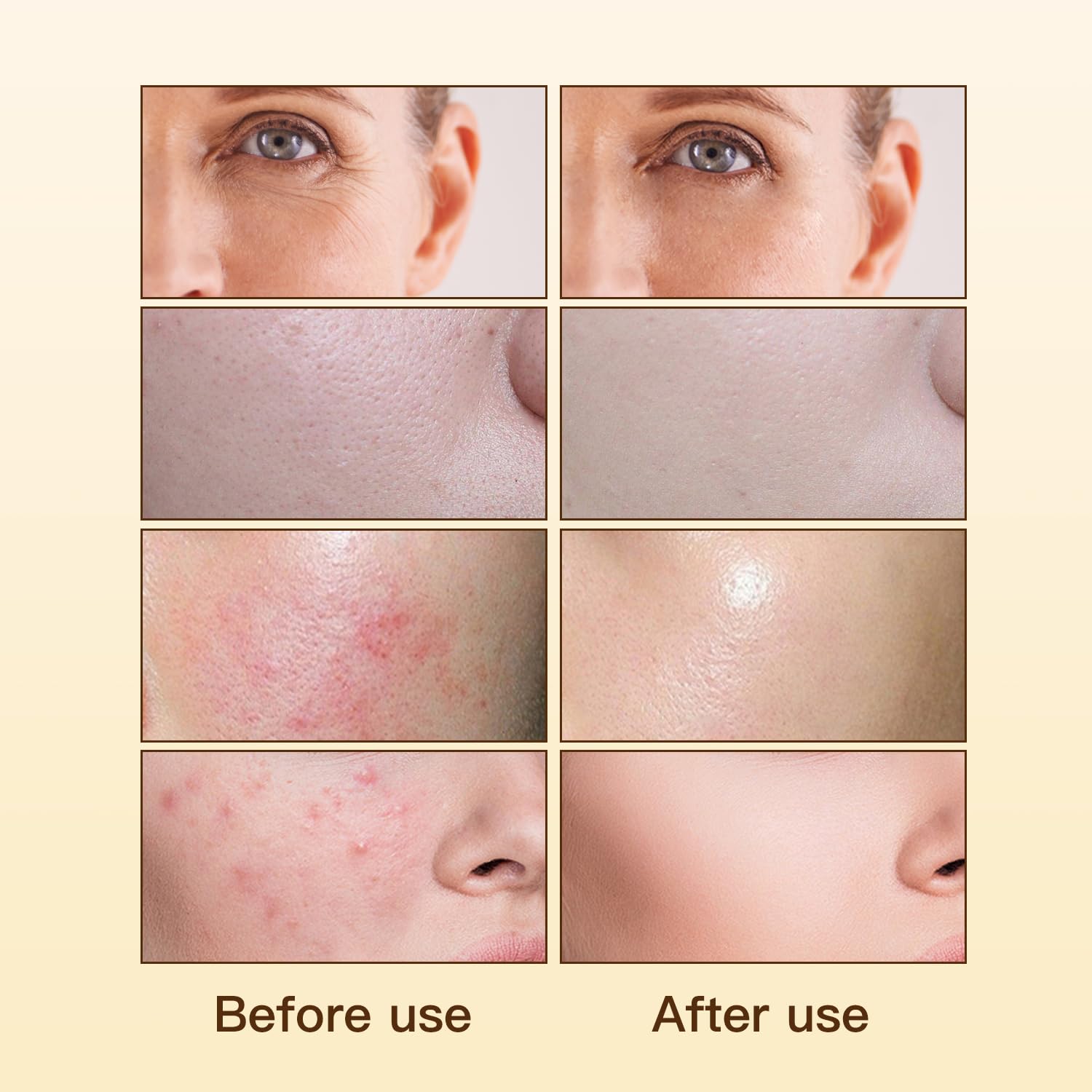 WARMTREE all-natural plant extracts visual conveying calming skin support.