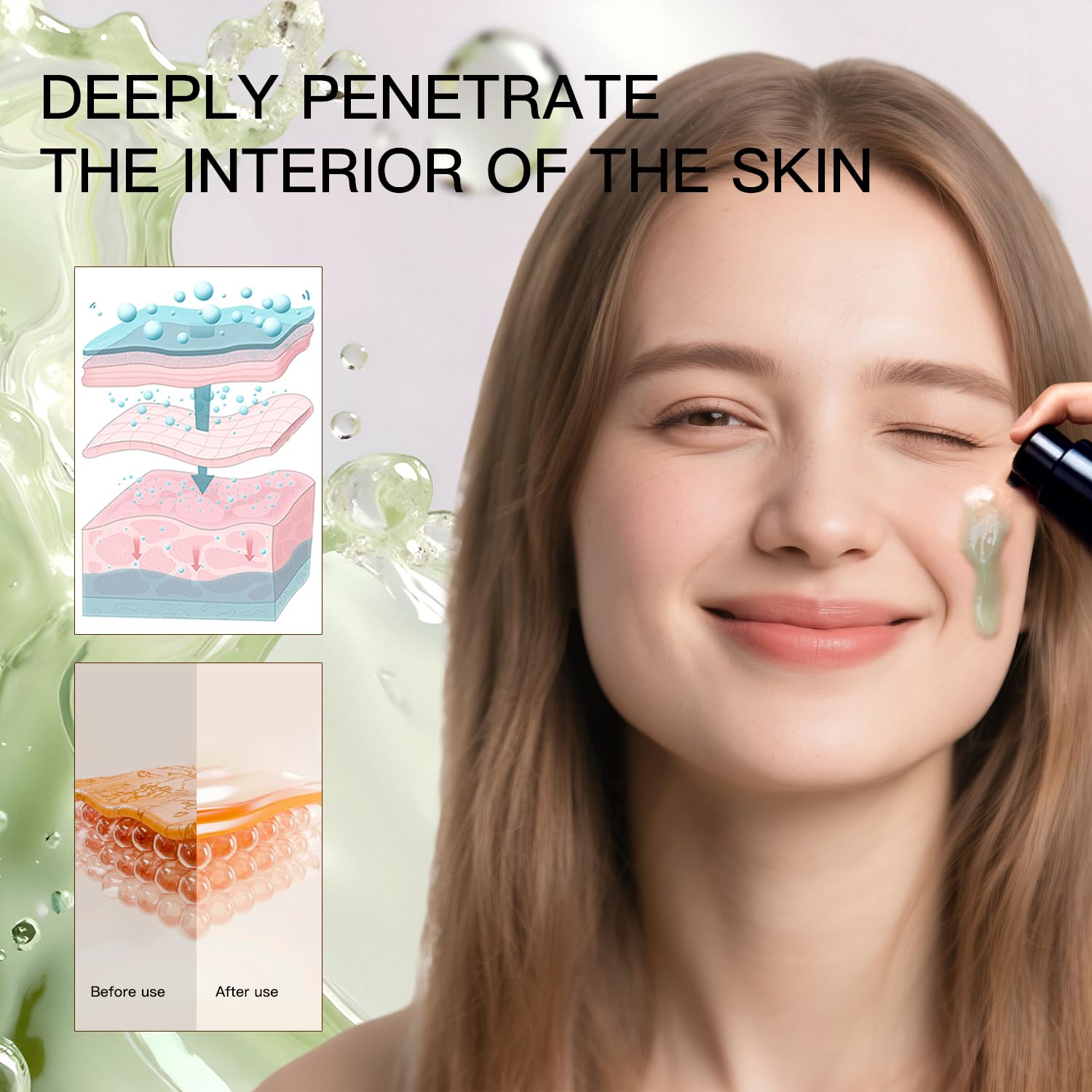 WARMTREE soothing action on redness and irritation for sensitive skin.