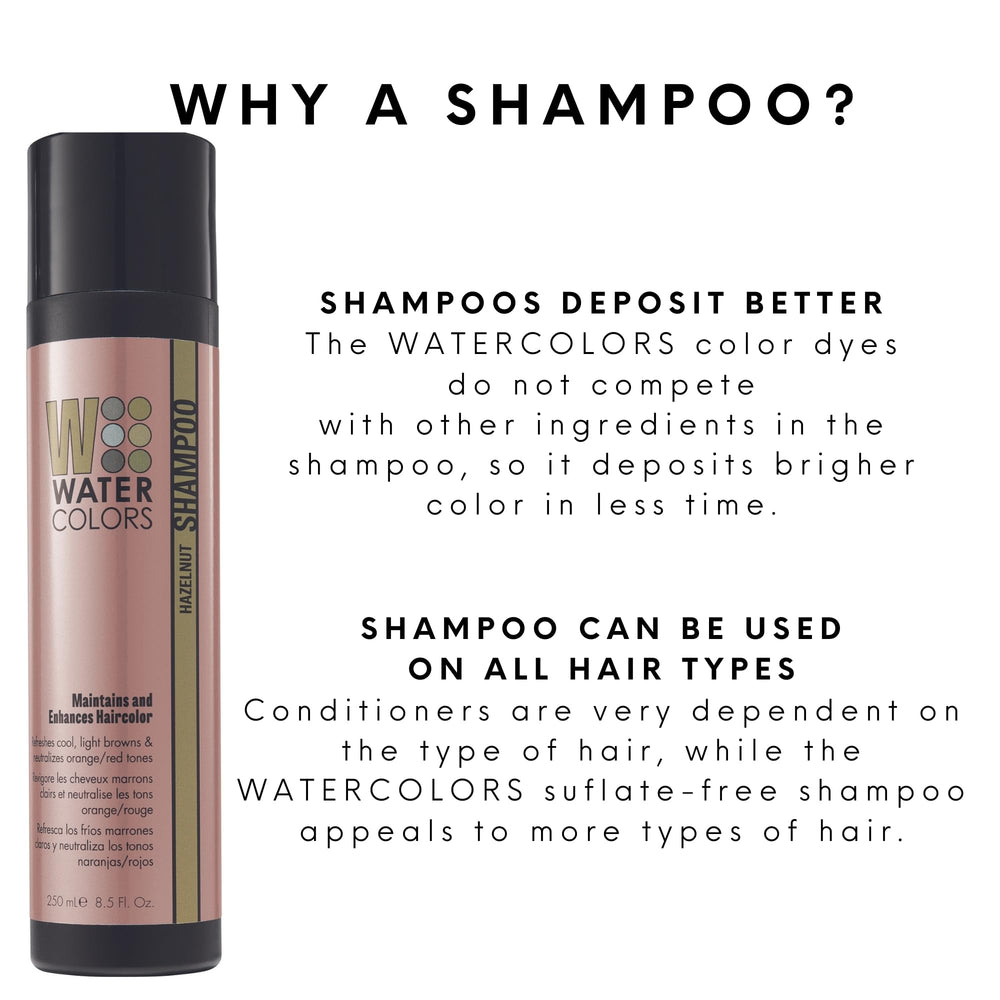 Watercolors by Tressa Hazelnut curl-friendly formula supporting defined curls