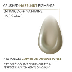 Watercolors by Tressa Hazelnut hair with added shine and softness