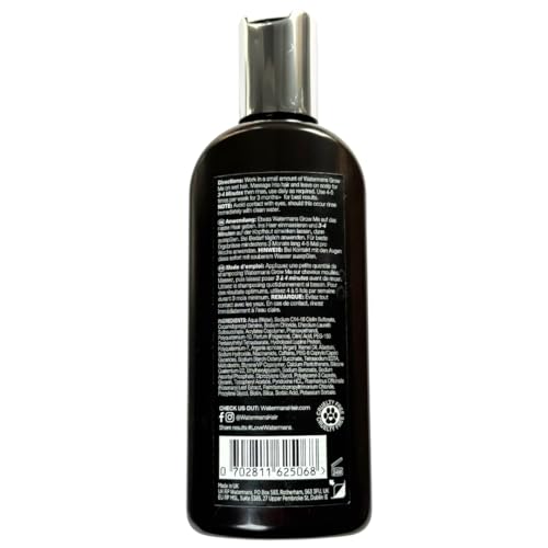 Watermans Grow Me ingredients close-up with rosemary biotin caffeine and argan oil