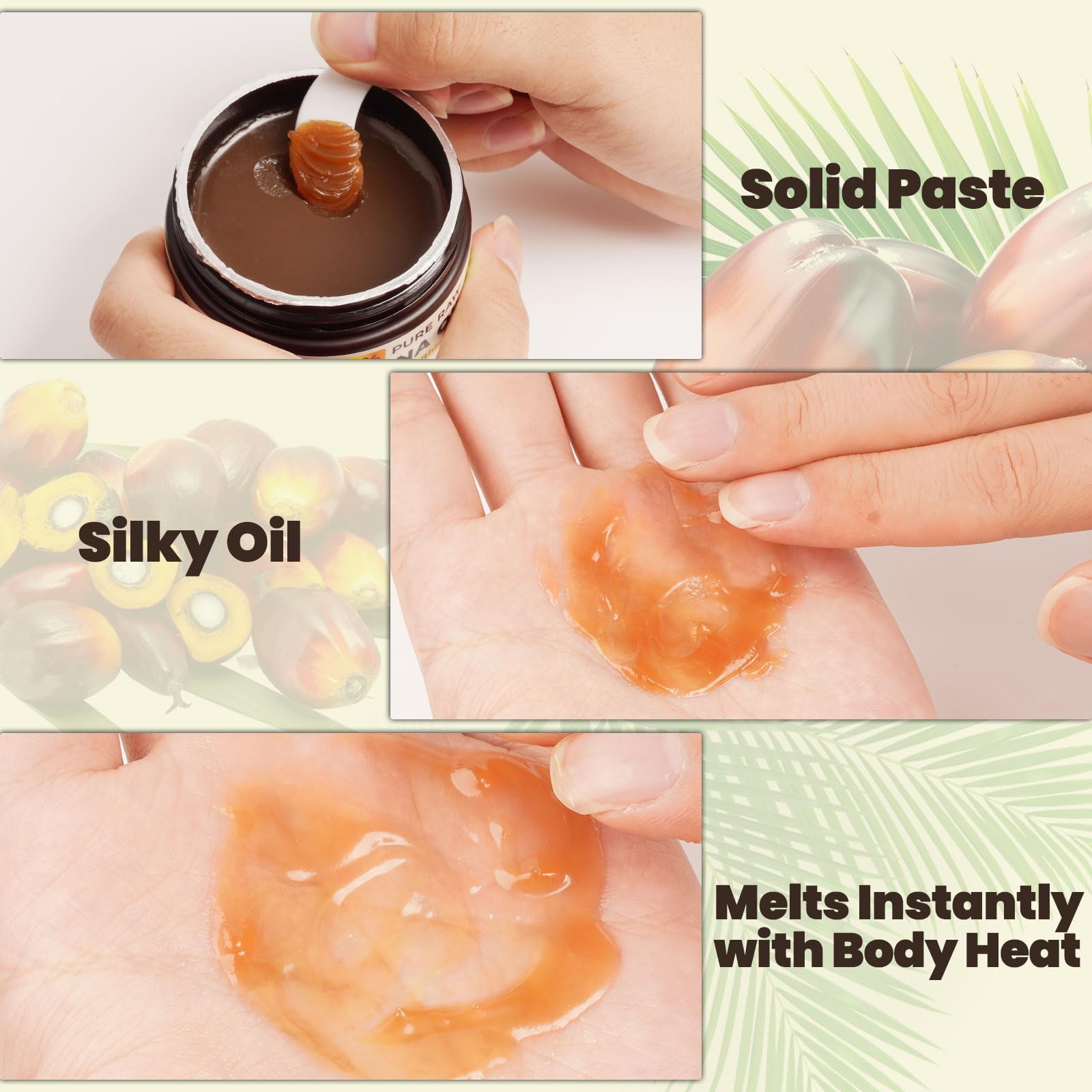 Watofun Batana Oil targeting split ends for smoother strands.