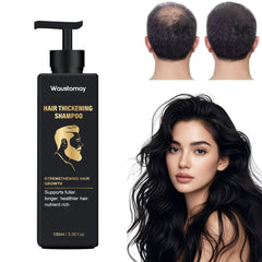 WAUSTOMAY Root Activator Shampoo lather close-up highlighting rich formula for gentle cleansing.