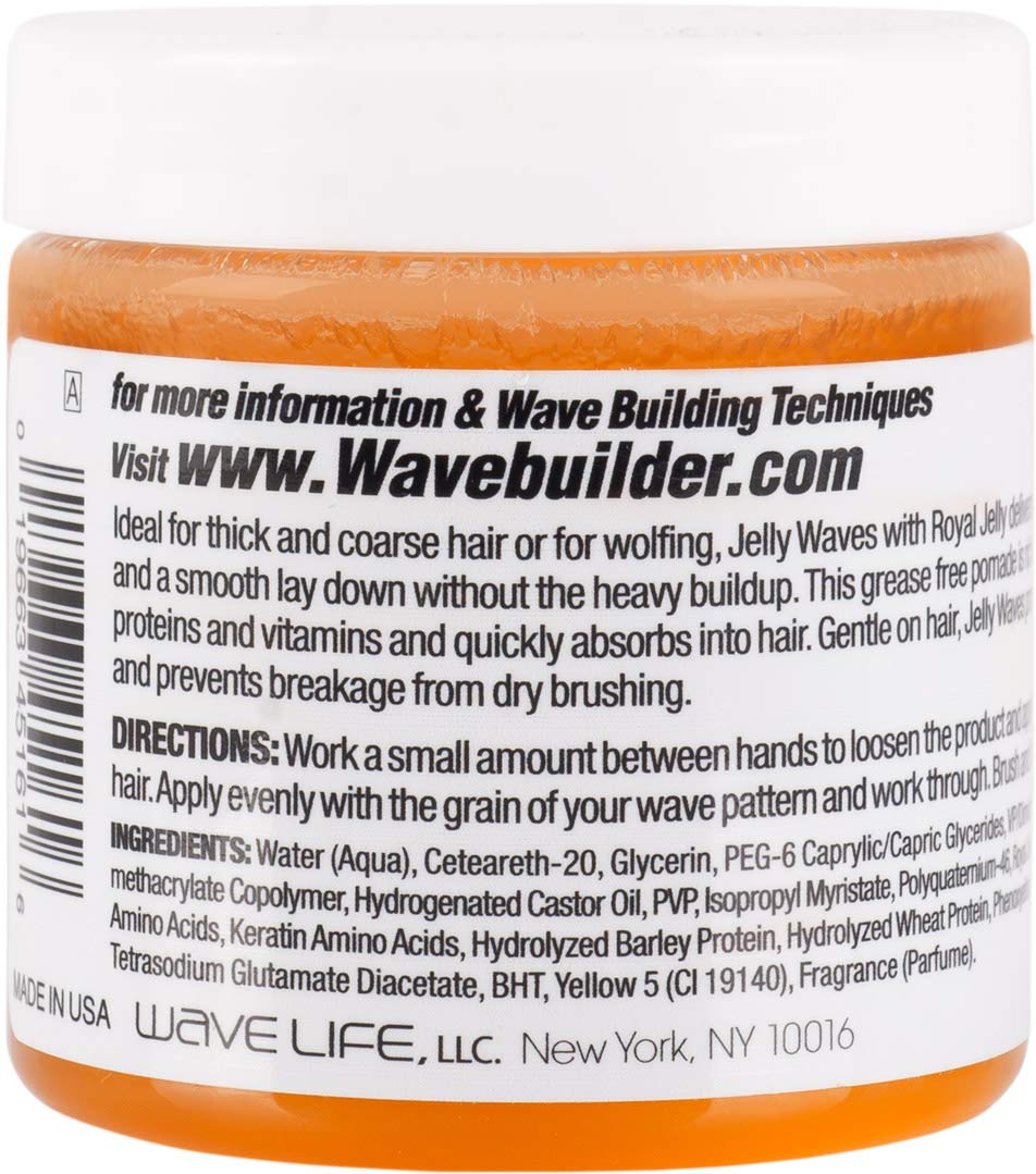 WaveBuilder Jelly Waves application on hair for smooth even distribution