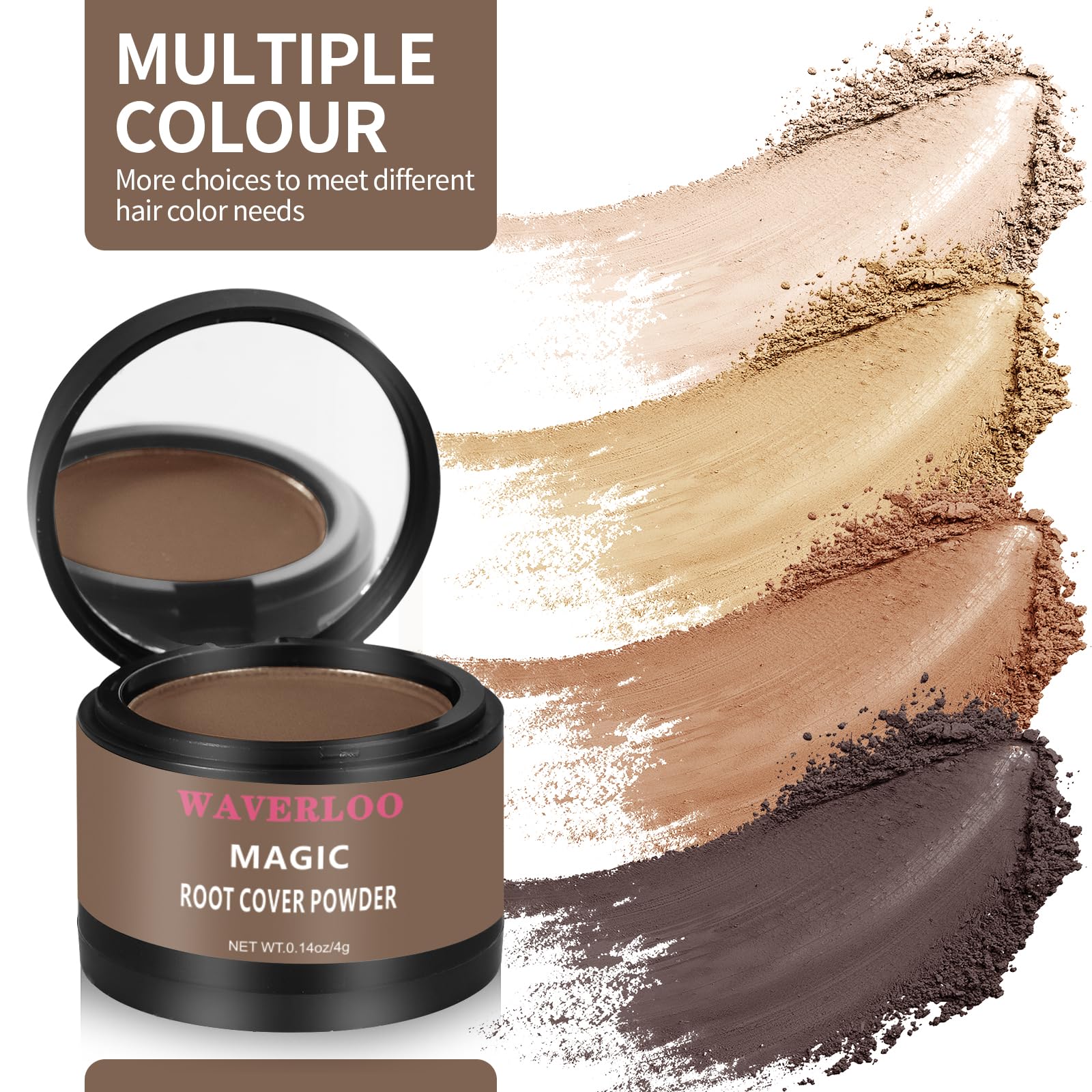 Waverloo Magic Root Cover Up stick enables precise, on-the-go touch-ups.