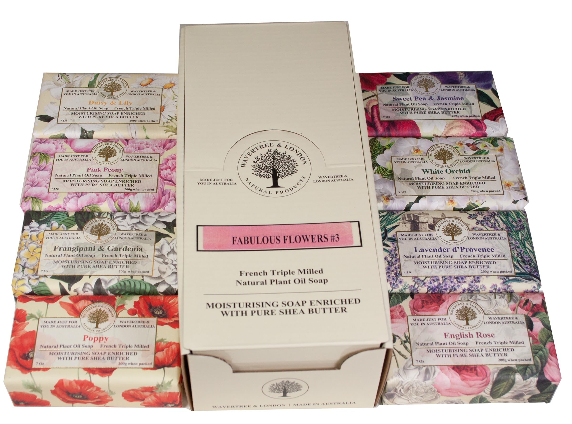 Wavertree & London triple-milled soap close-up shows dense, luxurious lather.