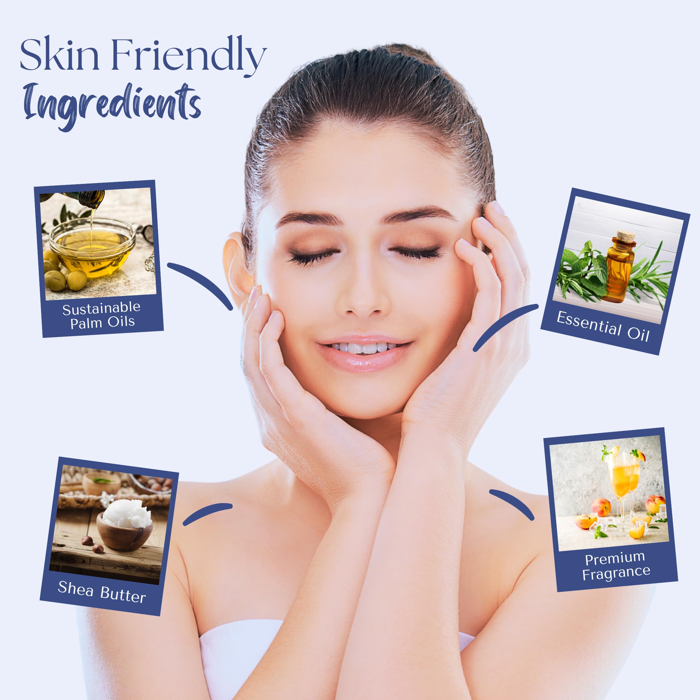 Wavertree London Cosmopolitan soap vegan hypoallergenic formula ideal for sensitive skin.