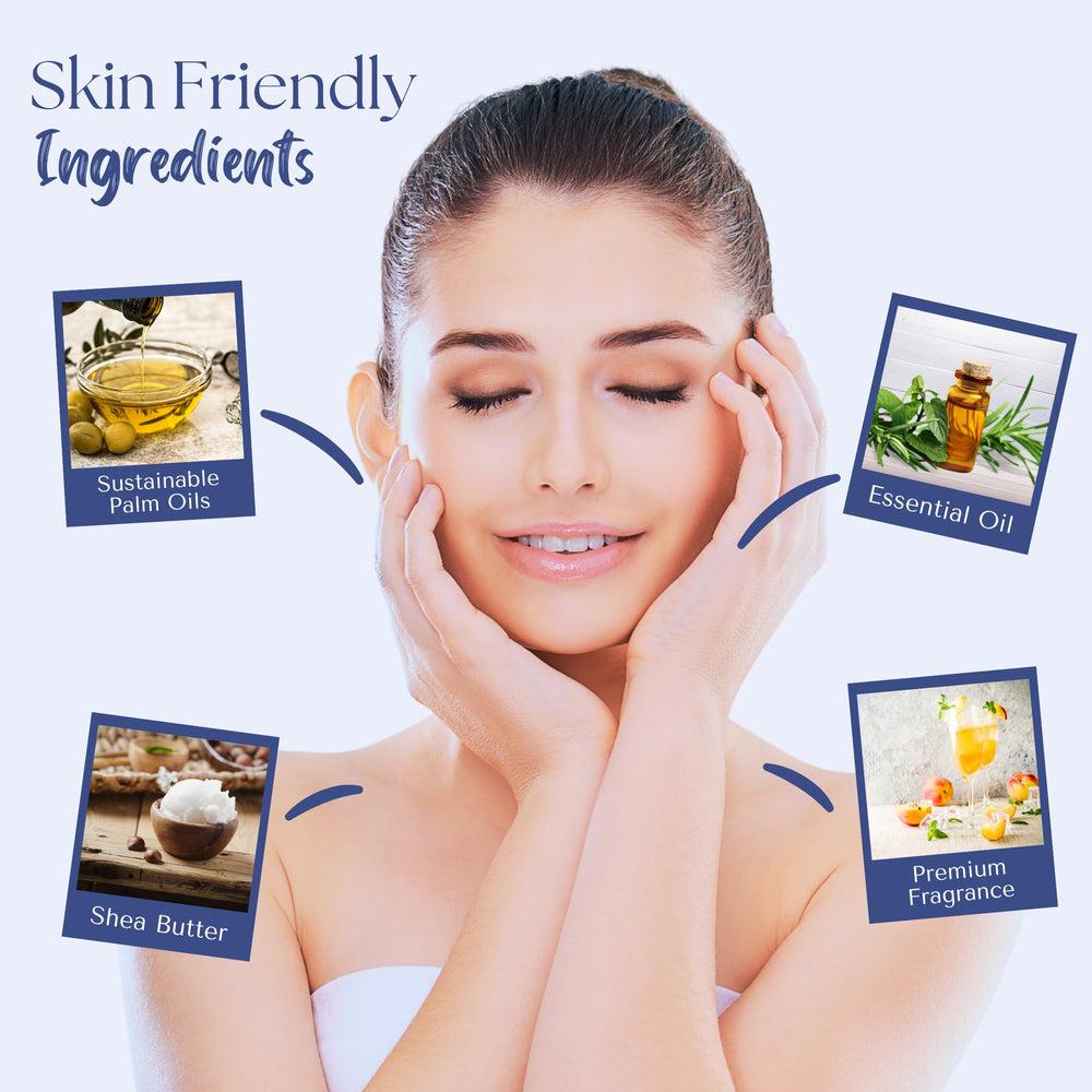 Wavertree London Cosmopolitan soap vegan hypoallergenic formula ideal for sensitive skin.