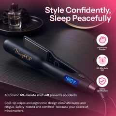 WAVYPOP auto shut-off for safety and peace of mind.