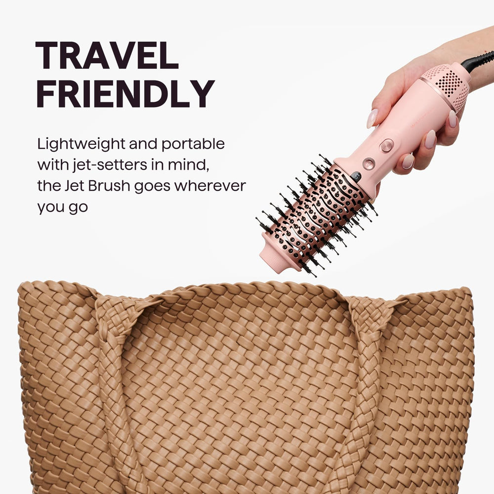 Wavytalk ionic frizz reduction barrel delivers shine and tame frizz in any climate