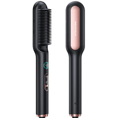 Wavytalk Sleek Sweep Ionic Brush with snag-free teeth for quick, gentle styling