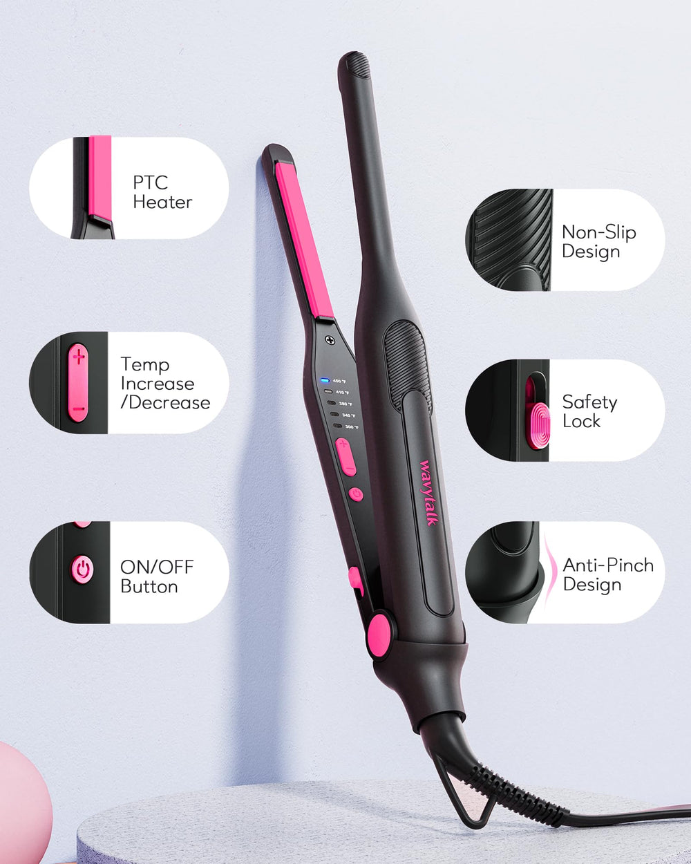 Wavytalk dual voltage design for worldwide use