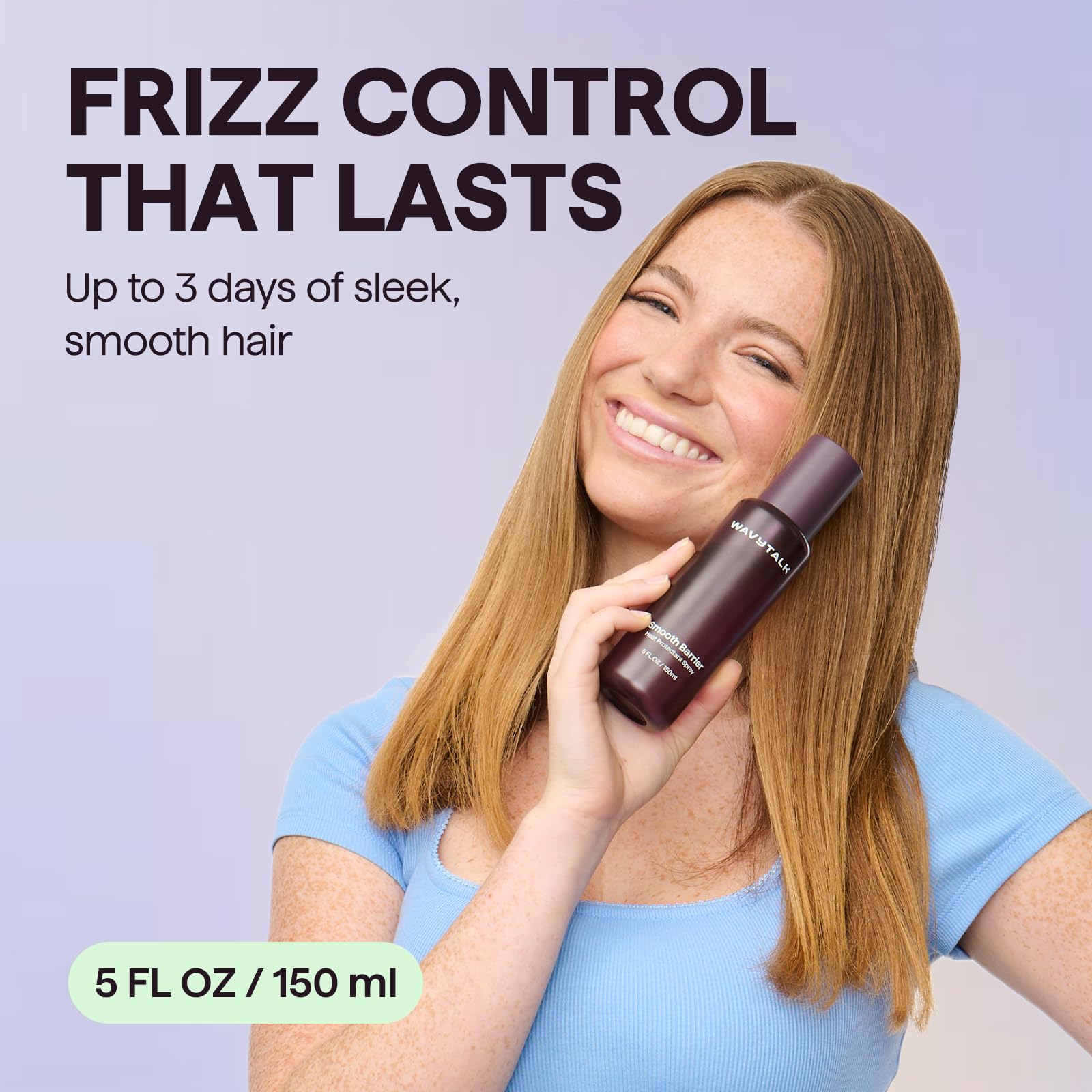 Wavytalk Smooth Barrier leave-in care for all hair types