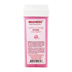 Wax Necessities Rose Soft Wax Cartridge 6-pack creamy texture ideal for delicate areas.