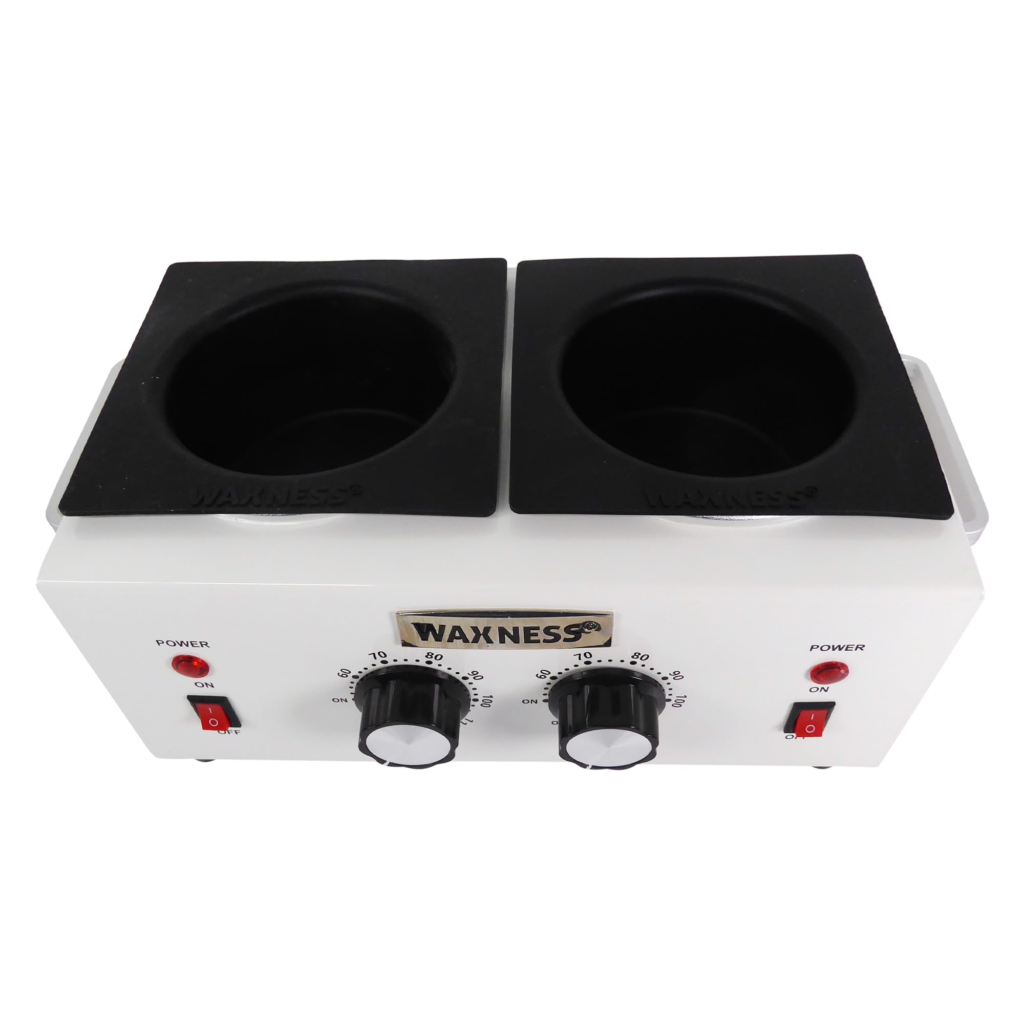 Wax Necessities Waxness Double Wax Heater showing removable metal pot liner