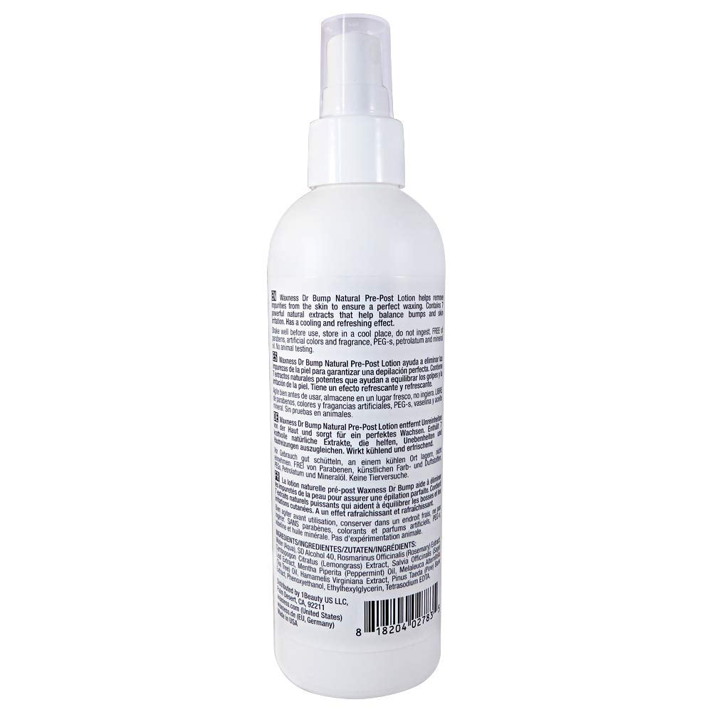 Wax Necessities Waxness Dr Bump California-made formula label