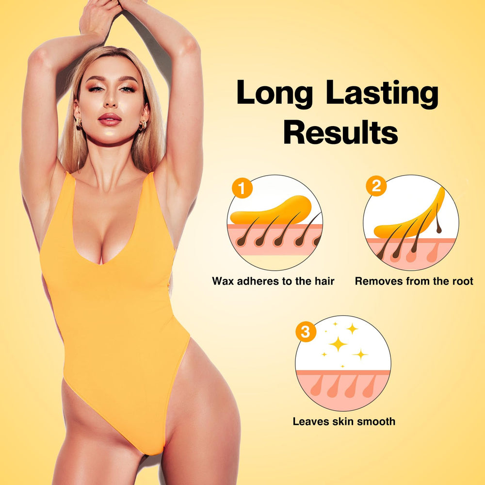 Waxers After-Wax Oil Wipes soothe skin post removal.