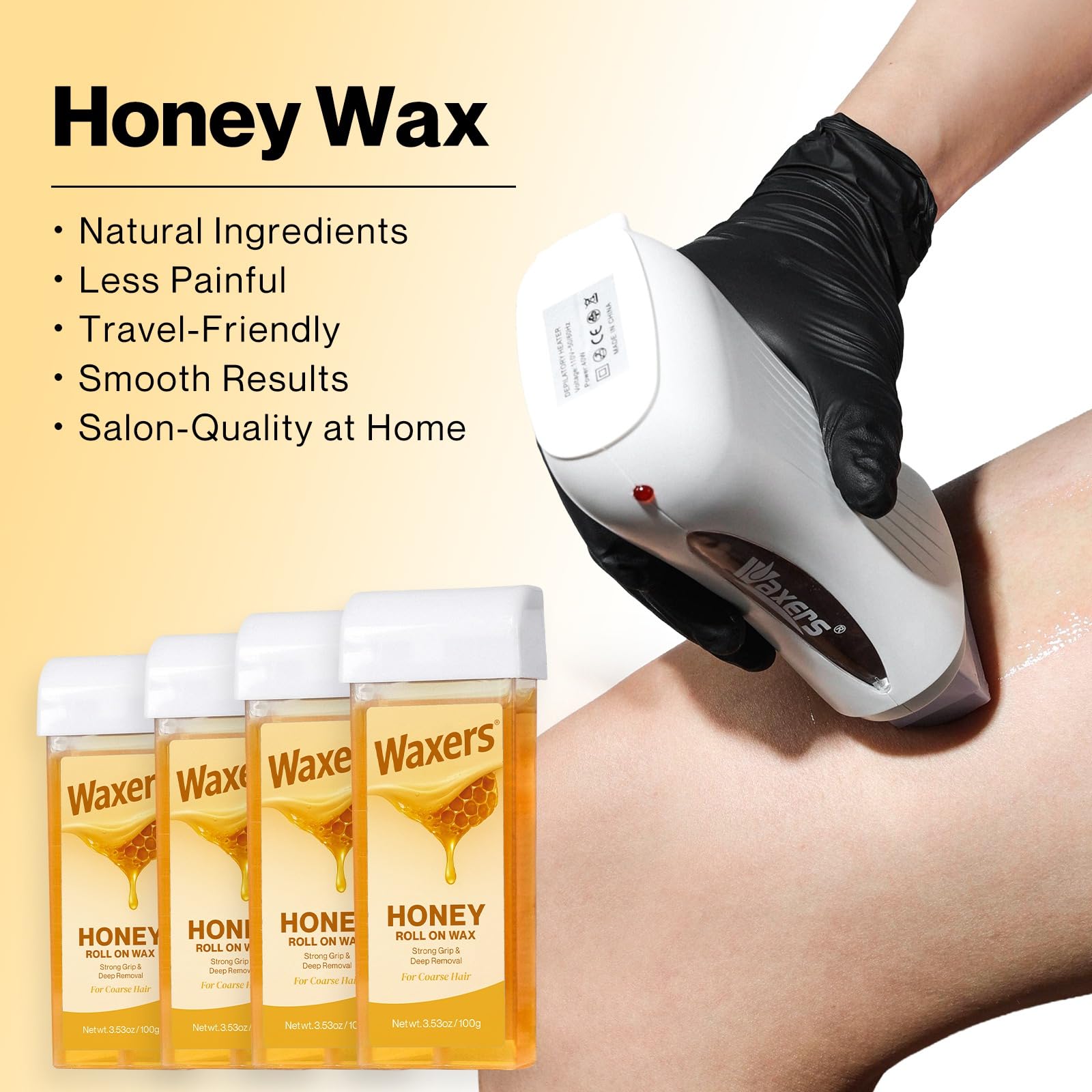 Waxers Honey Wax Cartridge Classic for effective hair removal with skin-friendly formula.
