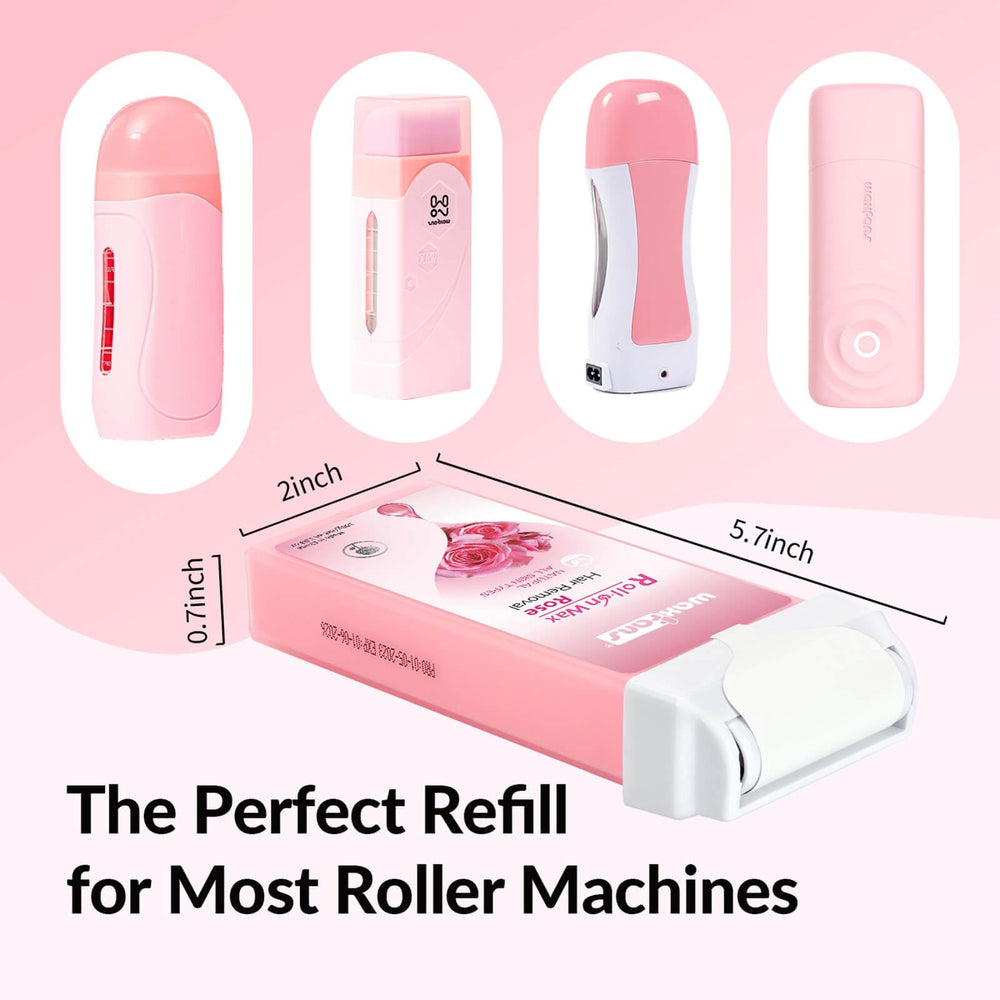 Waxfans kit designed for large-area hair removal on legs, back, and arms