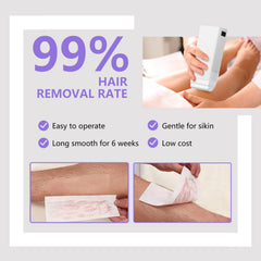 Waxfans natural-ingredients-safety gentle formula for sensitive skin.