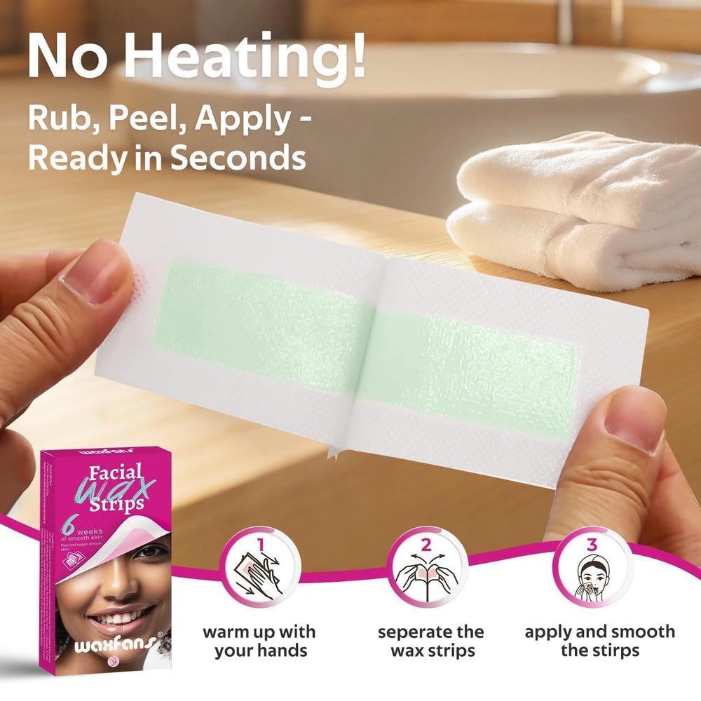 Waxfans no-heat waxing kit makes at-home waxing quick and simple.