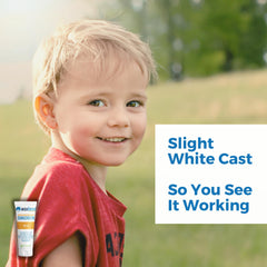 Waxhead Kids Sunscreen on the arm provides safe body protection during play