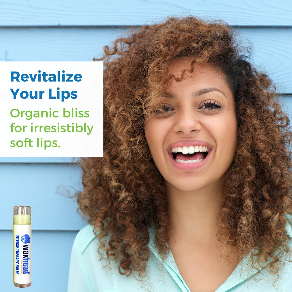 Waxhead Lip Balm Vanilla travel size fits pockets for on-the-go care.