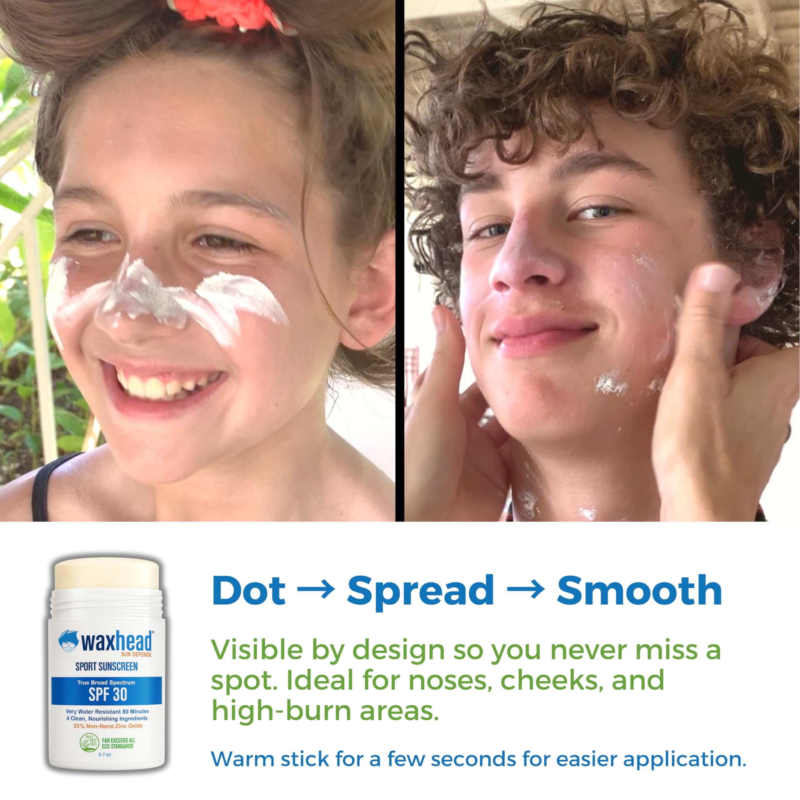 Waxhead sunscreen stick protects tattoos and scars from sun exposure