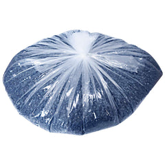 Waxness Blue melted wax tested for safe temperature before application