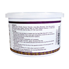 Wax Necessities polymer blend soft wax enables even coverage on all hair types