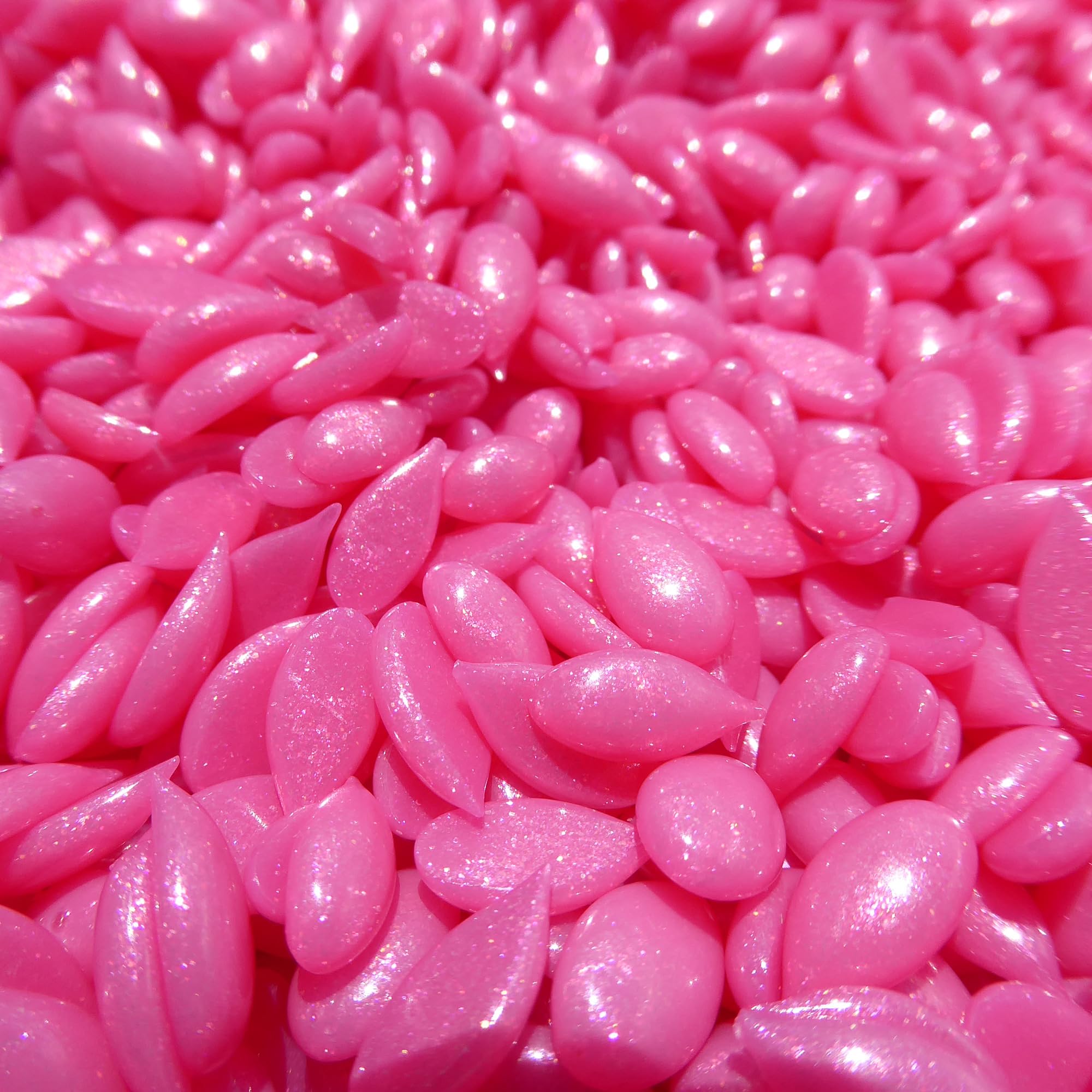Waxness Pink Glow wax granules pre-melted for quick brow and facial wax sessions