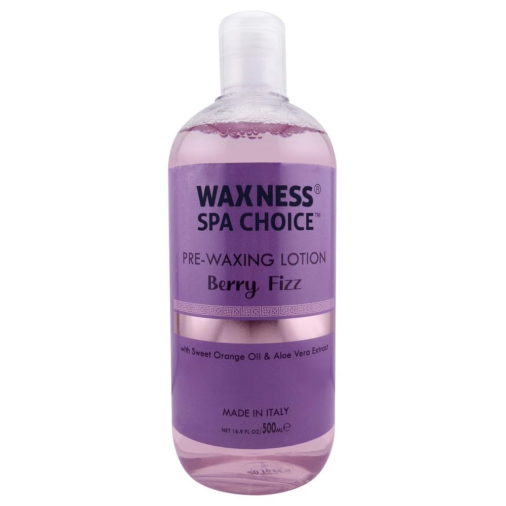 Waxness Spa Choice post-wax gel being applied for post-wax relief.