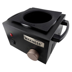 Removable inner aluminum pot of Waxness WN5001 for easy cleaning between clients.