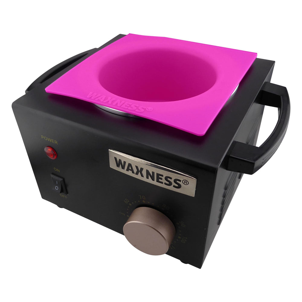Waxness WN5001 Elite-Series temperature control knob close-up for precise heat management.