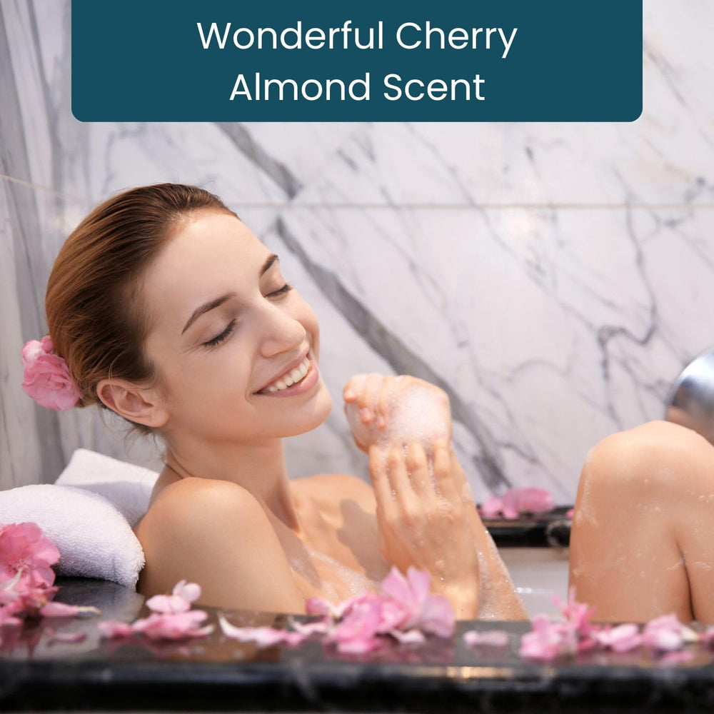 Way Natural Goat Milk Soap Bar Cherry Almond 5oz-per-bar ideal for gifting.