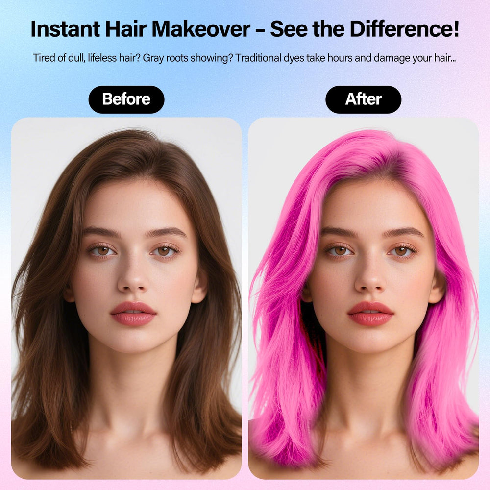 Waybesty color wax provides even coverage on all hair colors.