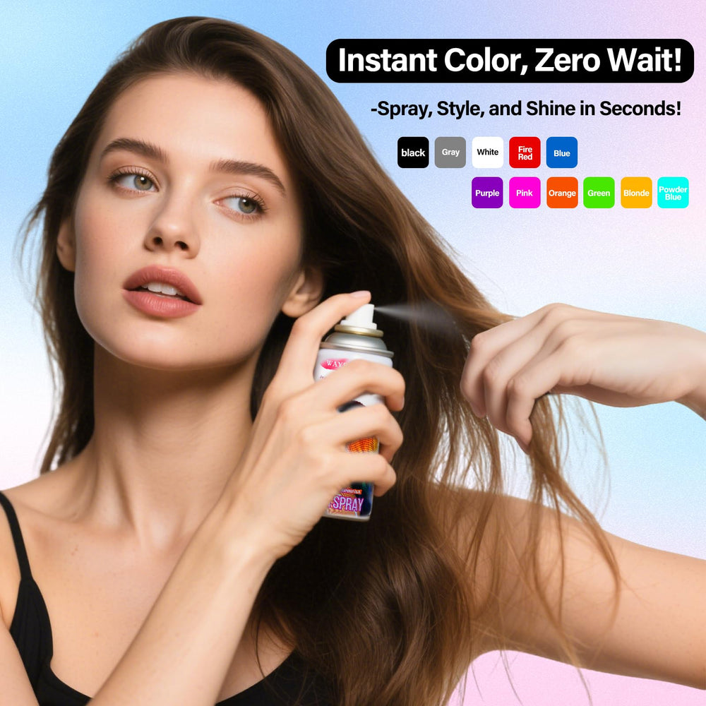 Waybesty electric blue spray for DIY costume accents and style