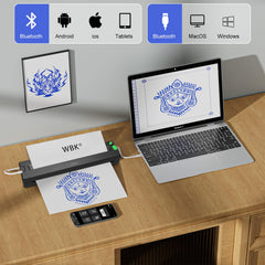 WBK Tattoo Stencil Printer app template access speeds up design transfers