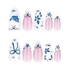 WBRRFJJ almond-shaped nails for comfortable wear and natural look.