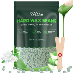 Wchiou aloe vera wax beads for gentle at-home waxing.