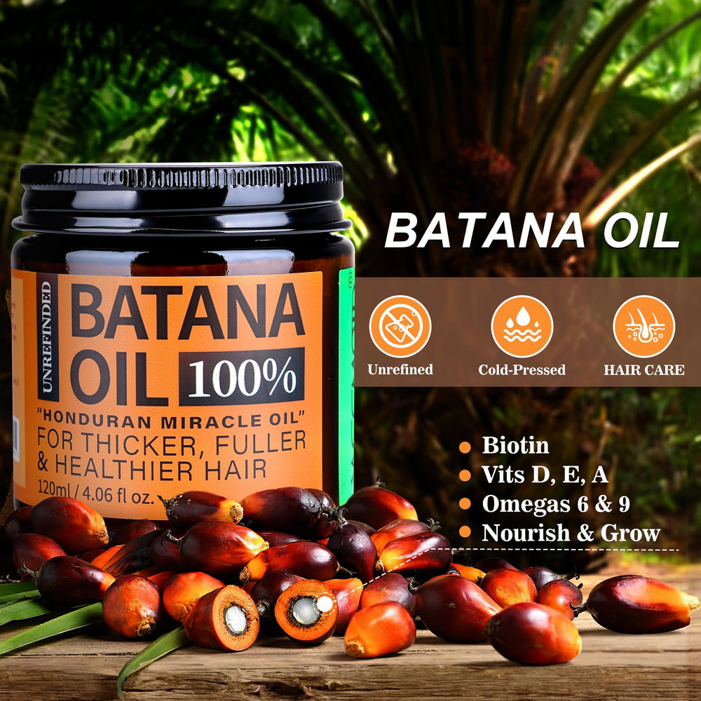 WEEMOTD batana oil ingredients label showing natural components.
