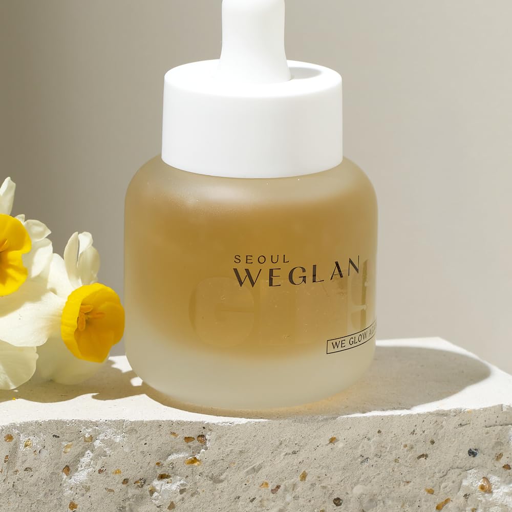 WEGLAN K-Ginseng Glow Ampoule packaging reflects bridal-inspired design and premium aesthetics.